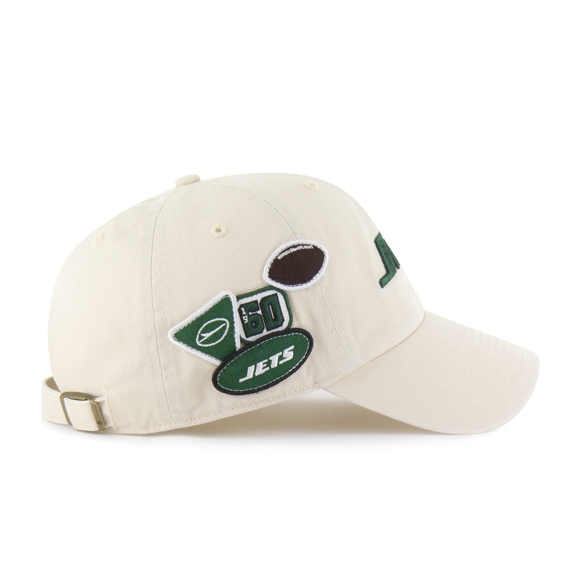 NEW YORK JETS BADGES '47 CLEAN UP