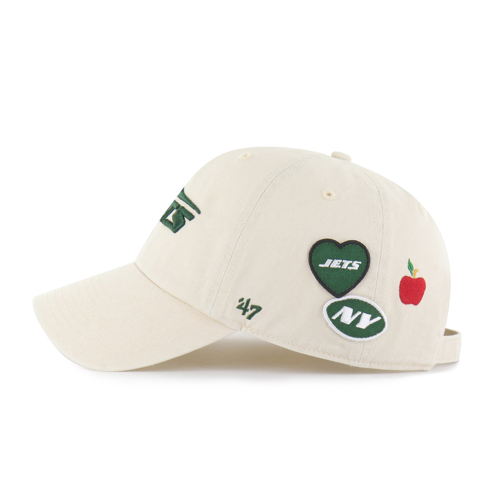 NEW YORK JETS BADGES '47 CLEAN UP