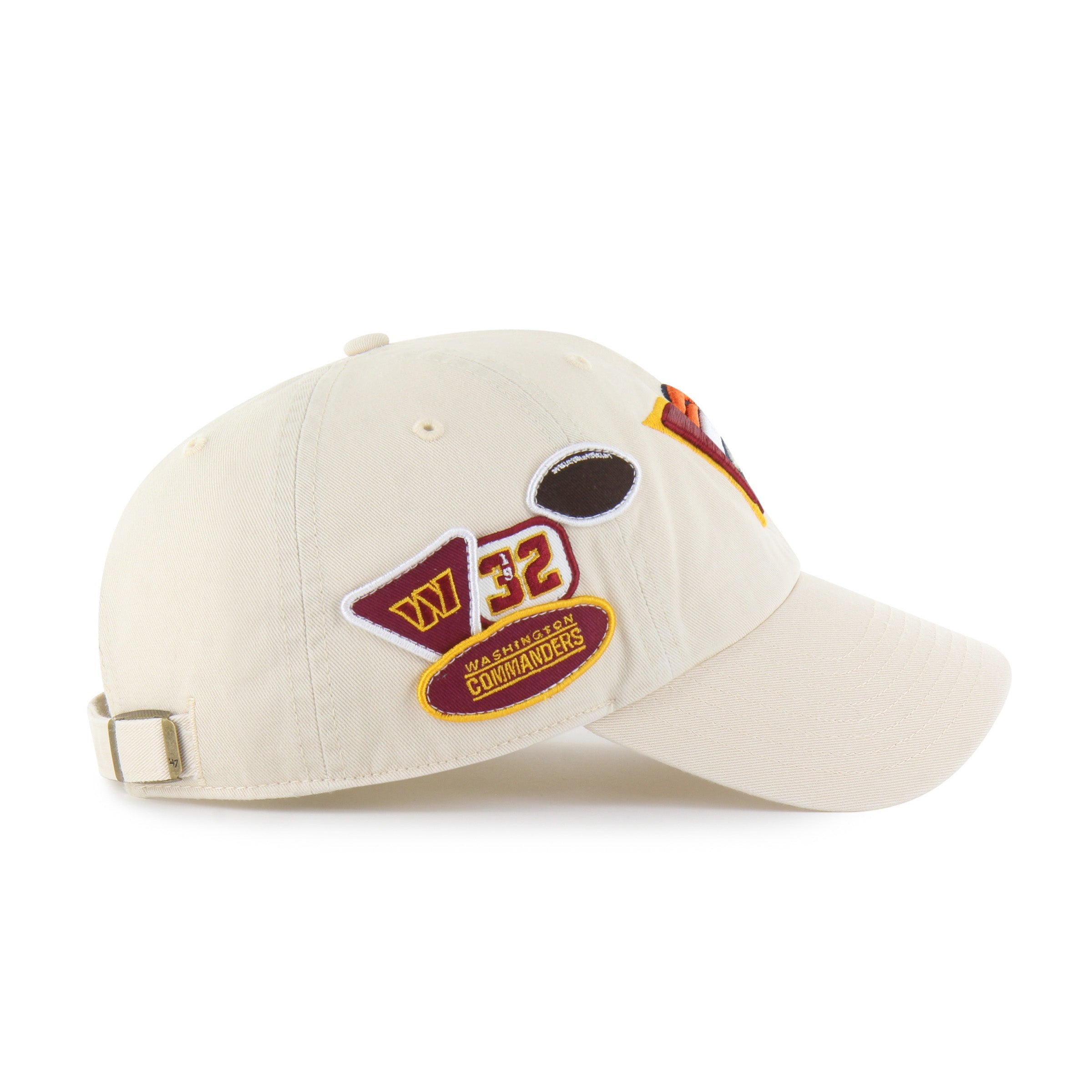 WASHINGTON COMMANDERS BADGES '47 CLEAN UP