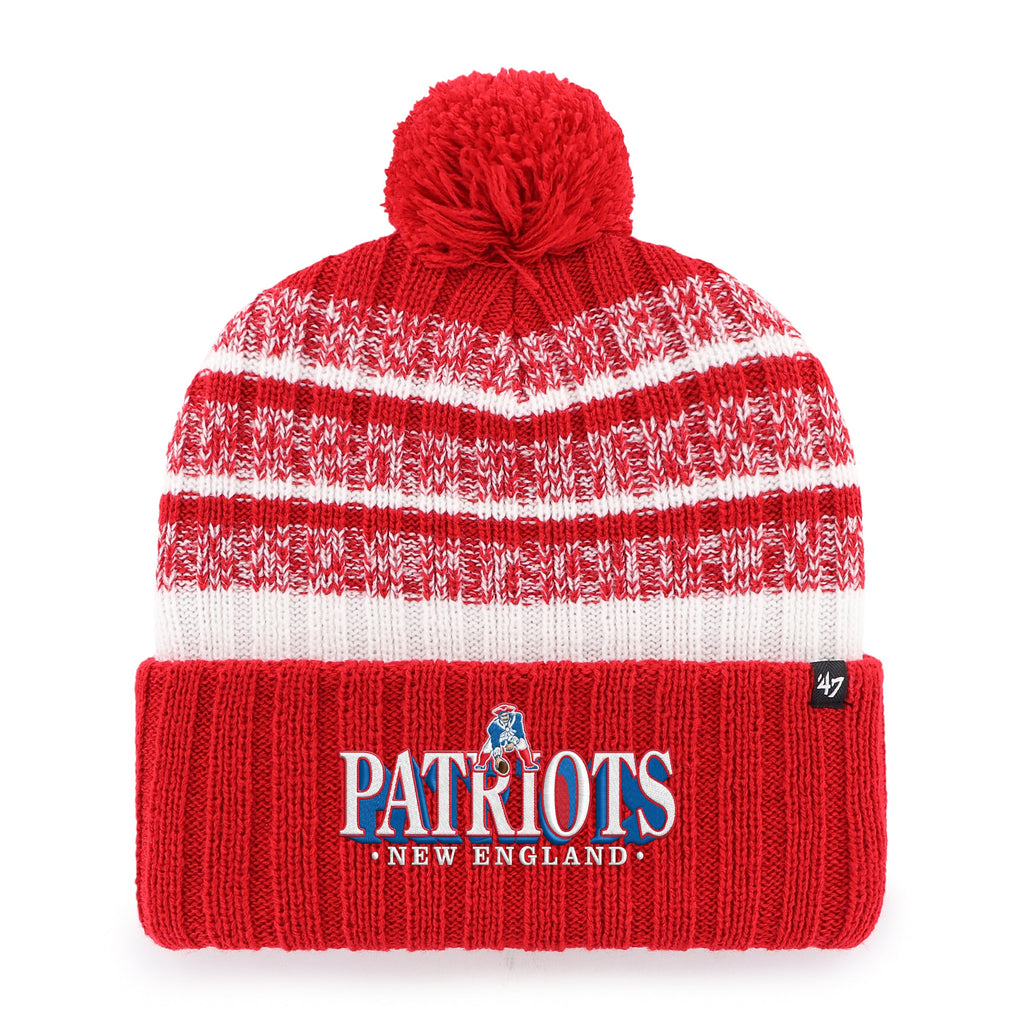 NEW ENGLAND PATRIOTS HISTORIC GRAPHIC TAVERN '47 CUFF KNIT