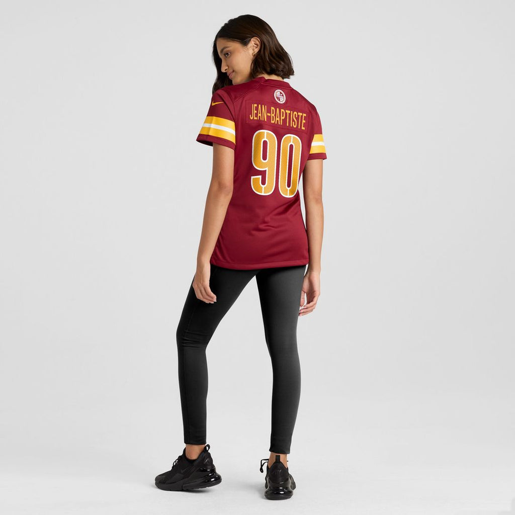 Javontae Jean-Baptiste Washington Commanders Nike Women's Team Game Jersey -  Burgundy