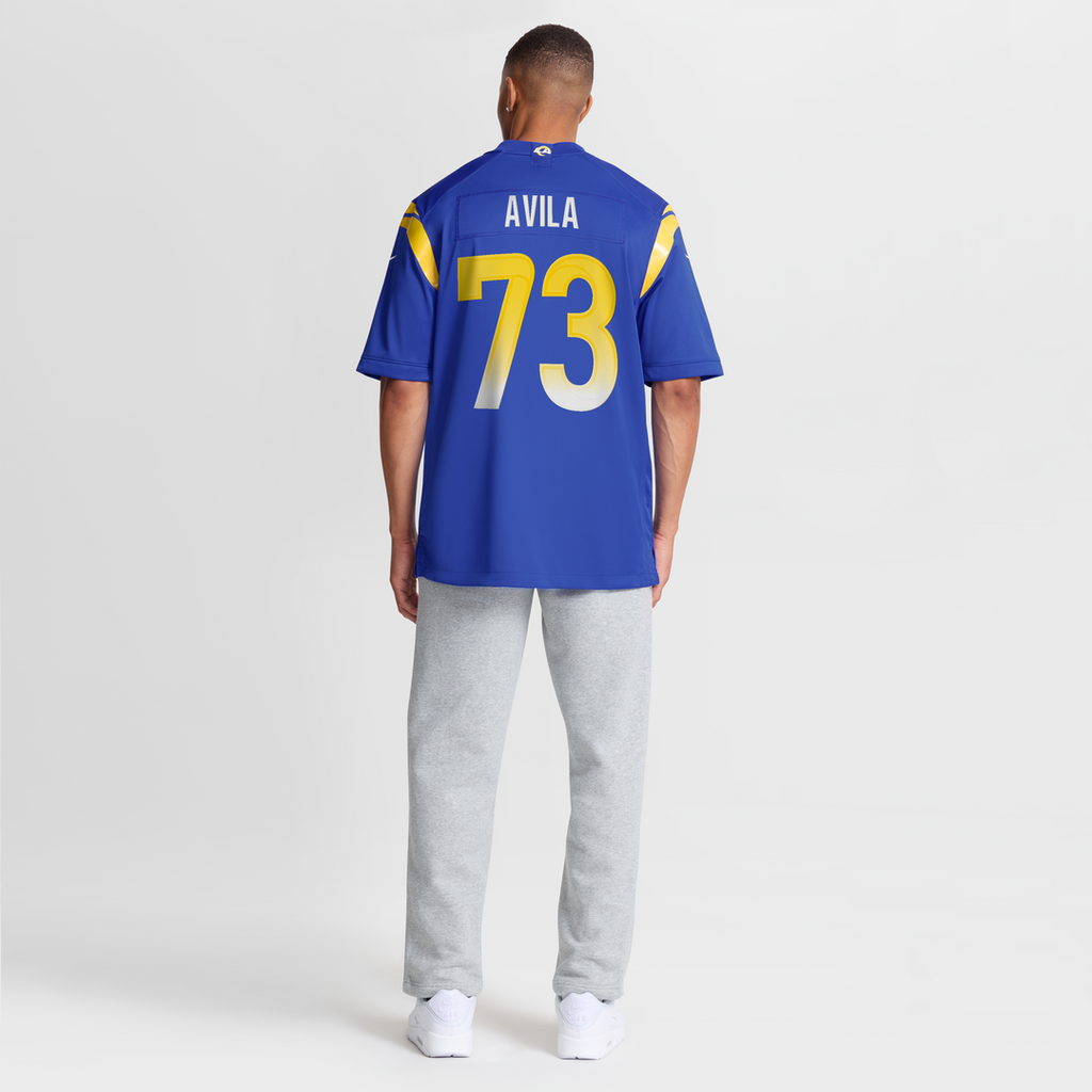 Steve Avila Los Angeles Rams Nike Home Game Jersey - Royal