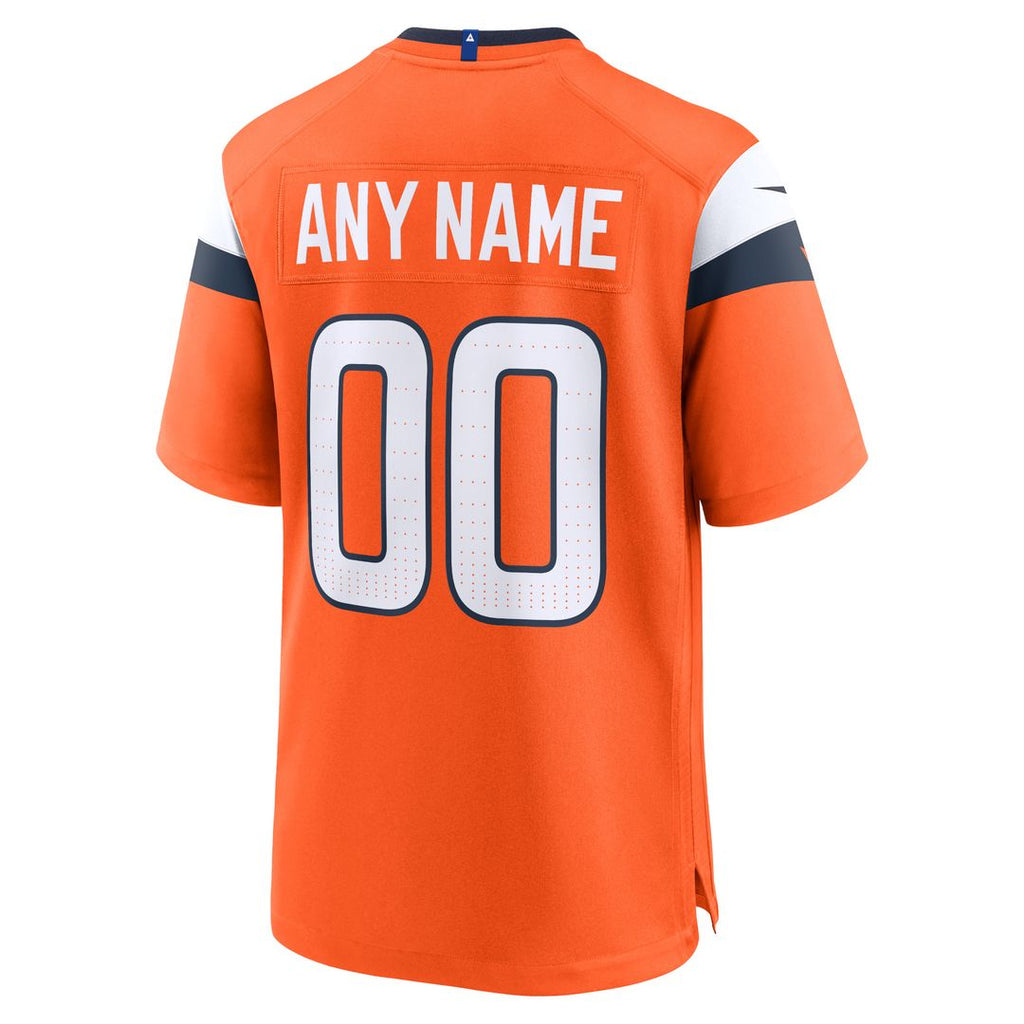 Denver Broncos Nike Custom Game Jersey - White