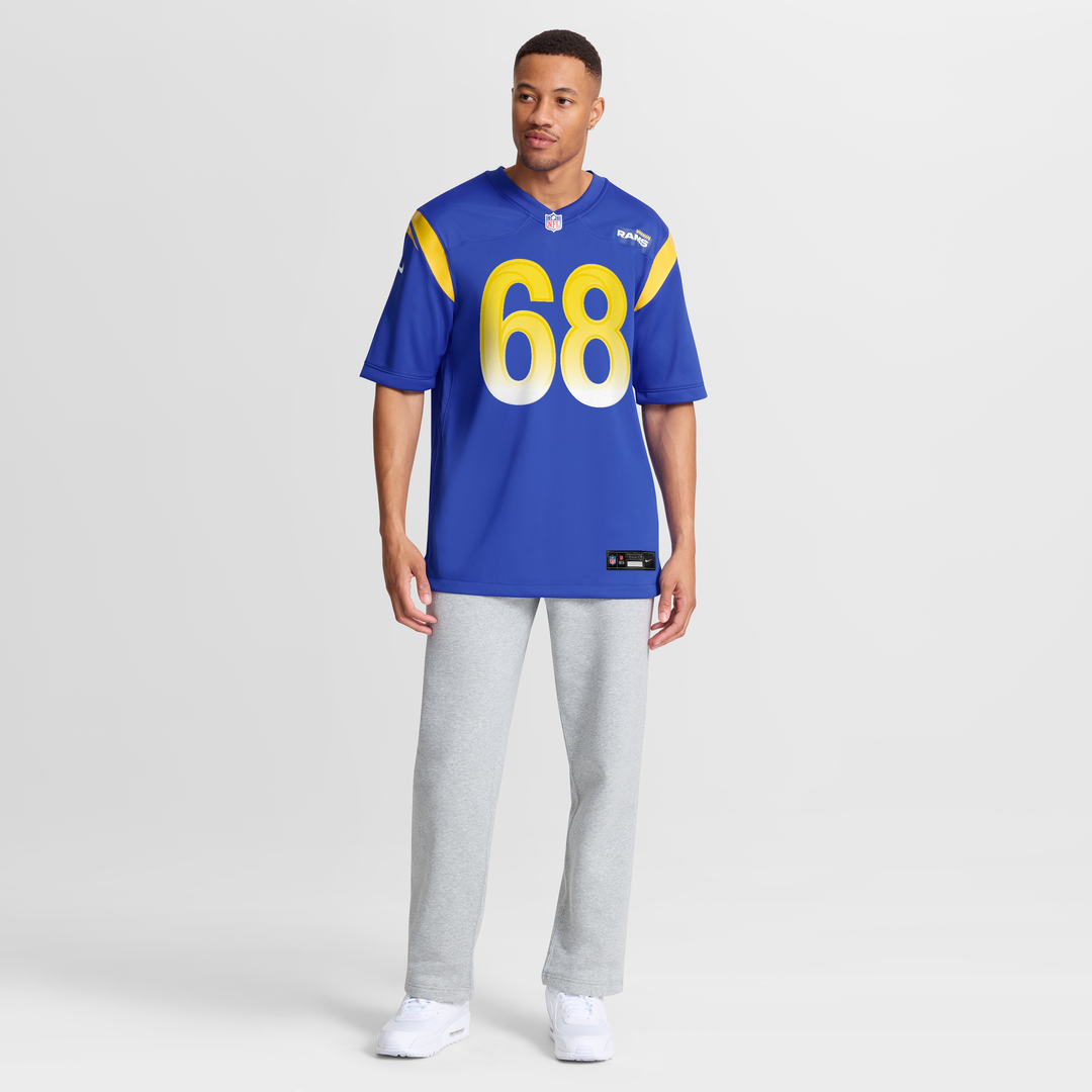 David Quessenberry Los Angeles Rams Nike Team Game Jersey -  Royal