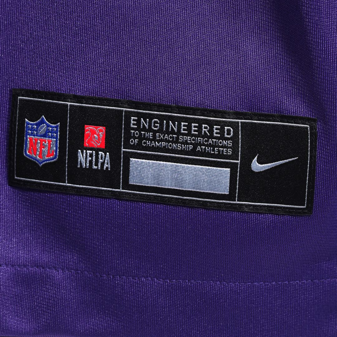 Caleb Banks Minnesota Vikings Nike 2026 NFL Draft First Round Pick No. 18 Team Game Jersey - Purple