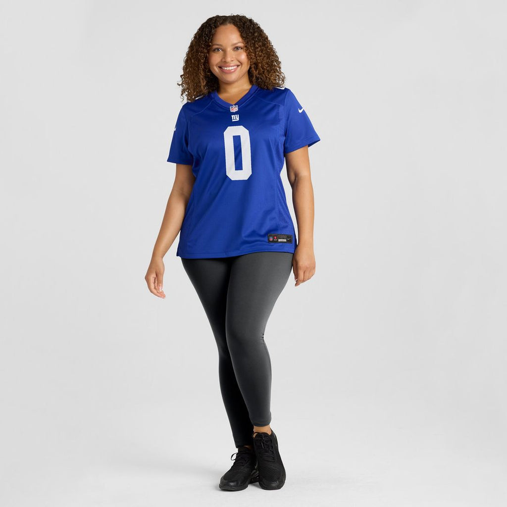 Brian Burns New York Giants Nike Women's Game Player Jersey - Royal