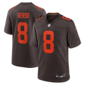 Jared Verse Cleveland Browns Nike Alternate Alpha Dawg Game Jersey - Brown