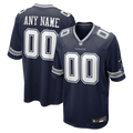 Dallas Cowboys Nike Custom Game Jersey - Navy