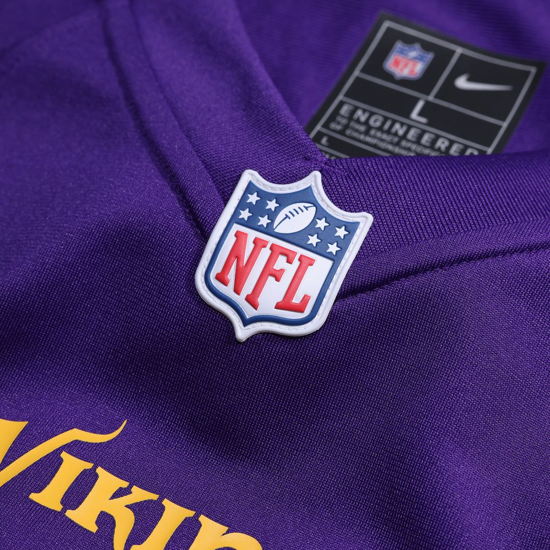 Ryan Van Demark Minnesota Vikings Nike Team Game Jersey -  Purple