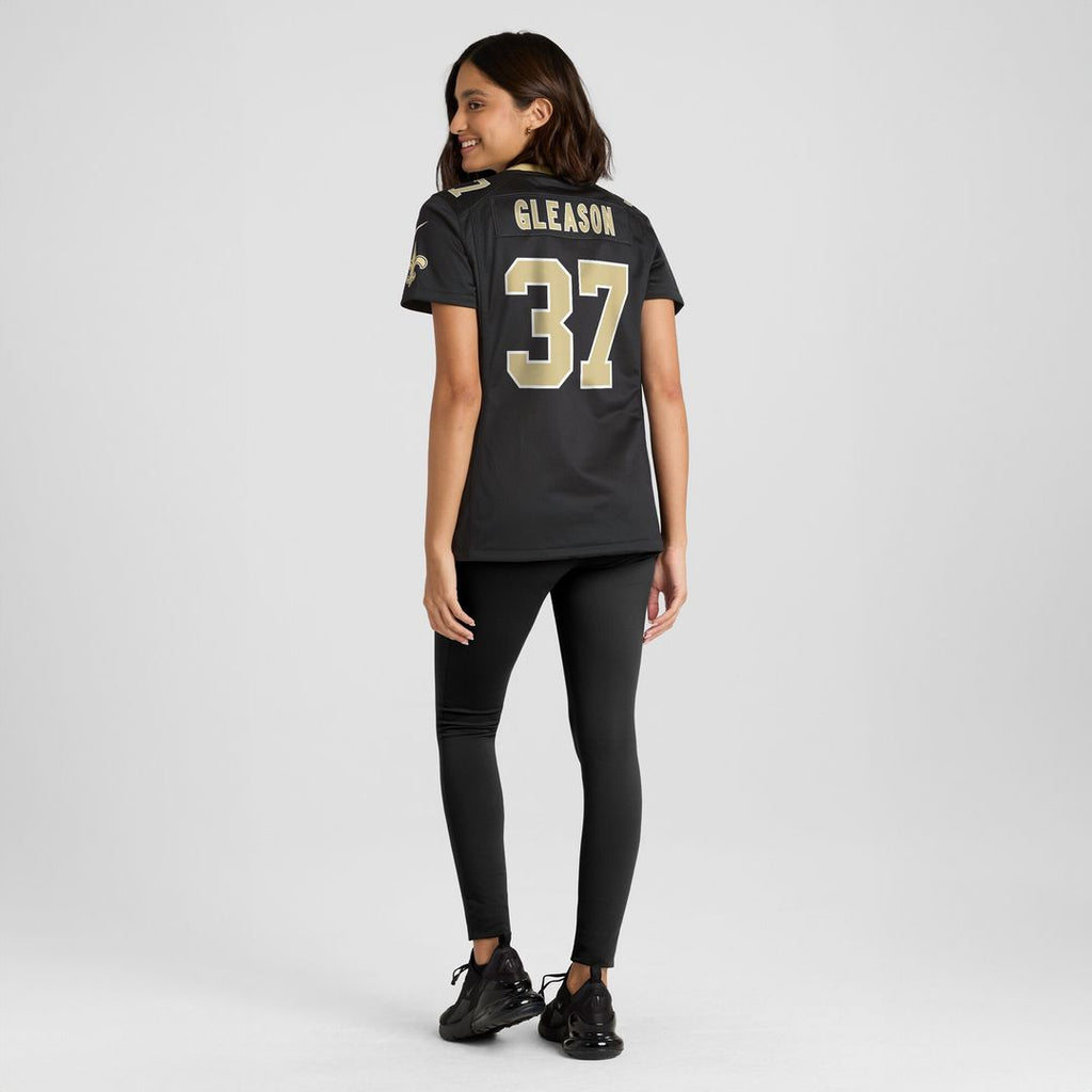 Steve Gleason New Orleans Saints Nike Women's Game Retired Player Jersey - Black