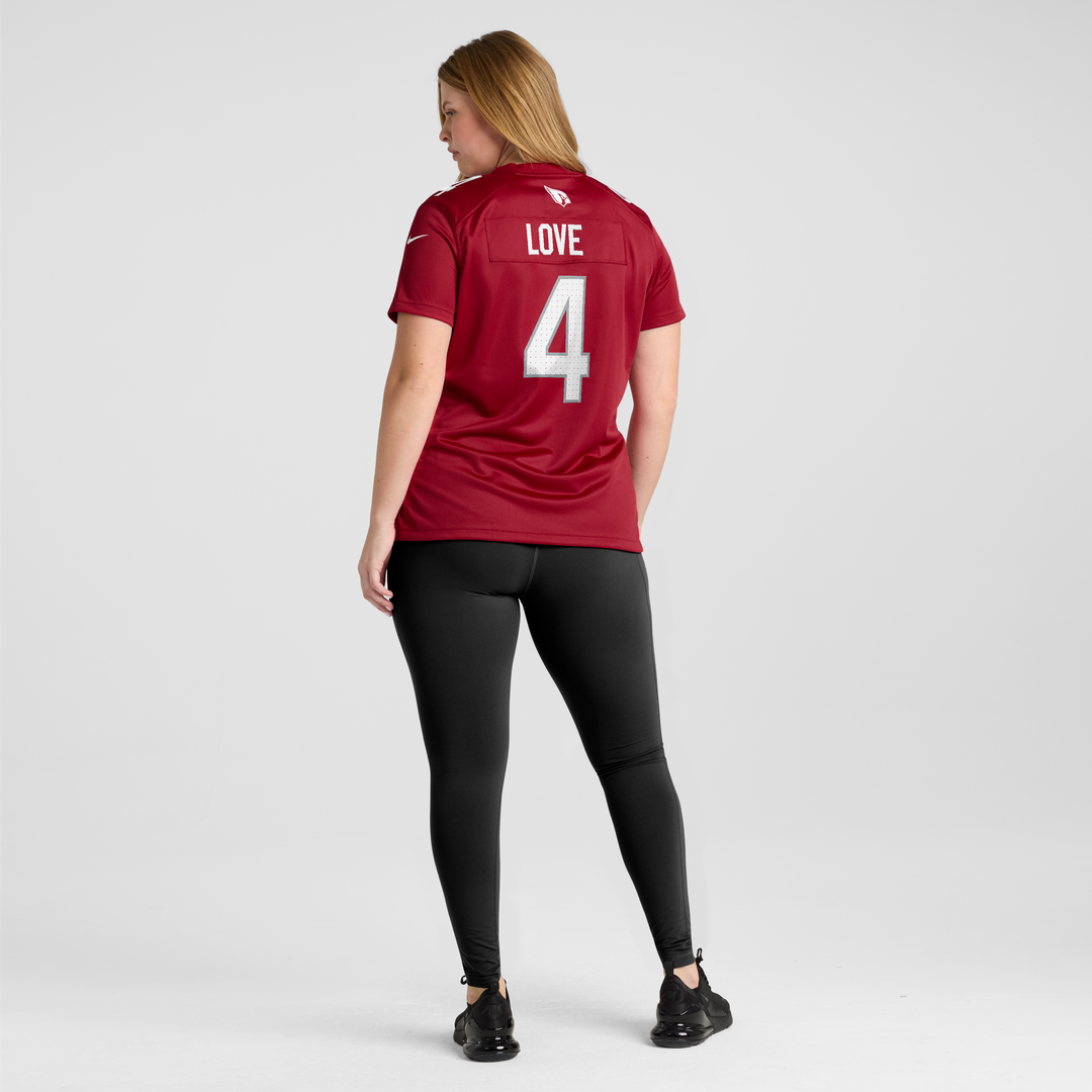 Jeremiyah Love Arizona Cardinals Nike Women's Game Jersey - Cardinal