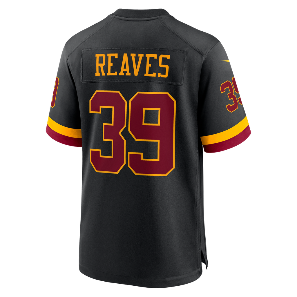Jeremy Reaves Washington Commanders Nike Game Jersey - Burgundy