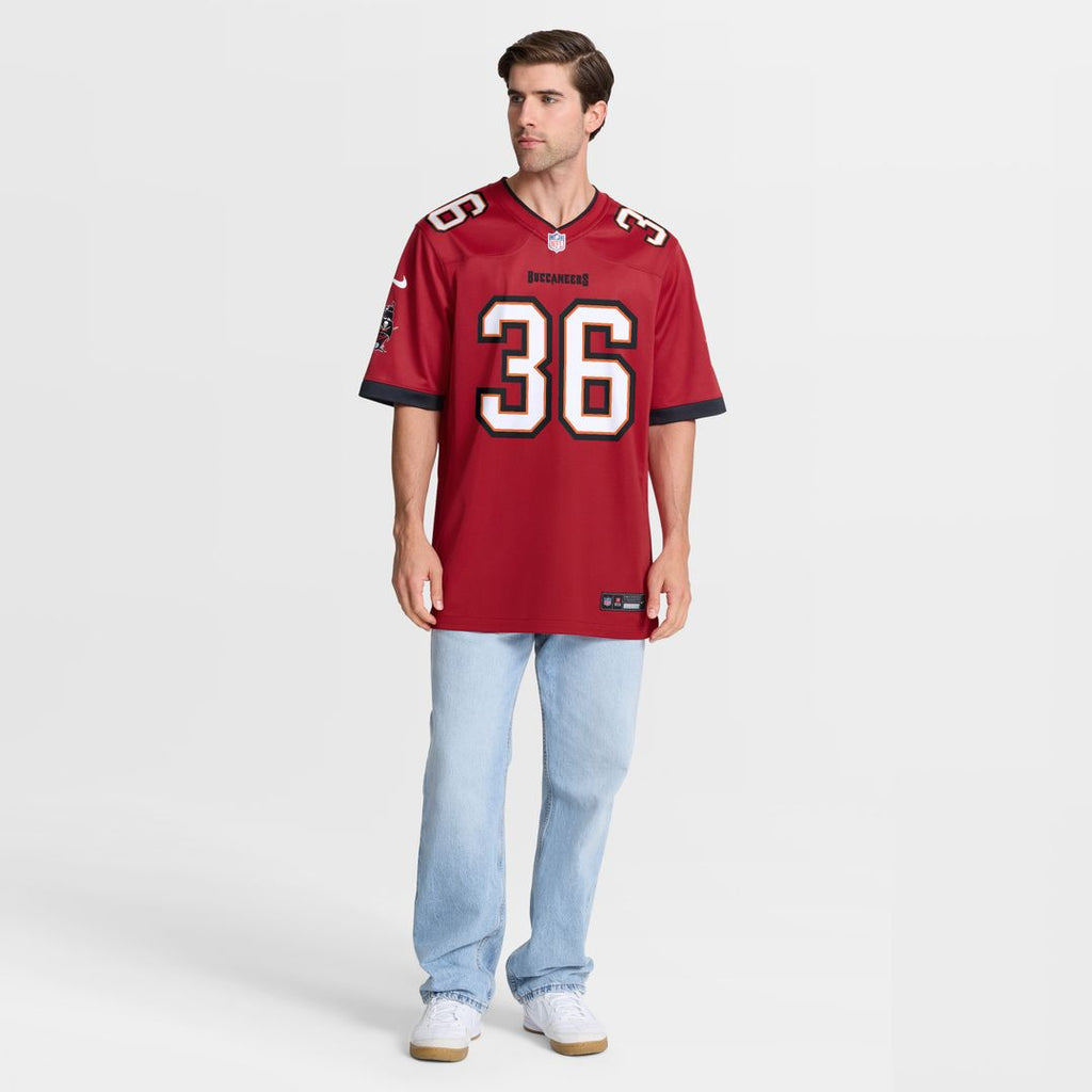 JJ Roberts Tampa Bay Buccaneers Nike Team Game Jersey -  Red