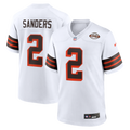 Shedeur Sanders Cleveland Browns Nike Alternate Game Jersey -  White