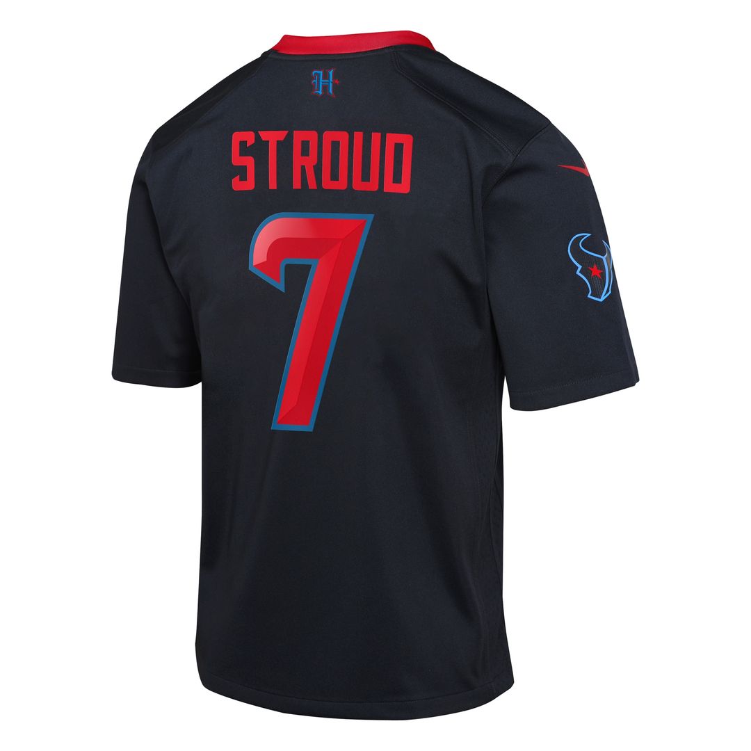 C.J. Stroud Houston Texans Nike Youth Game Jersey - Navy