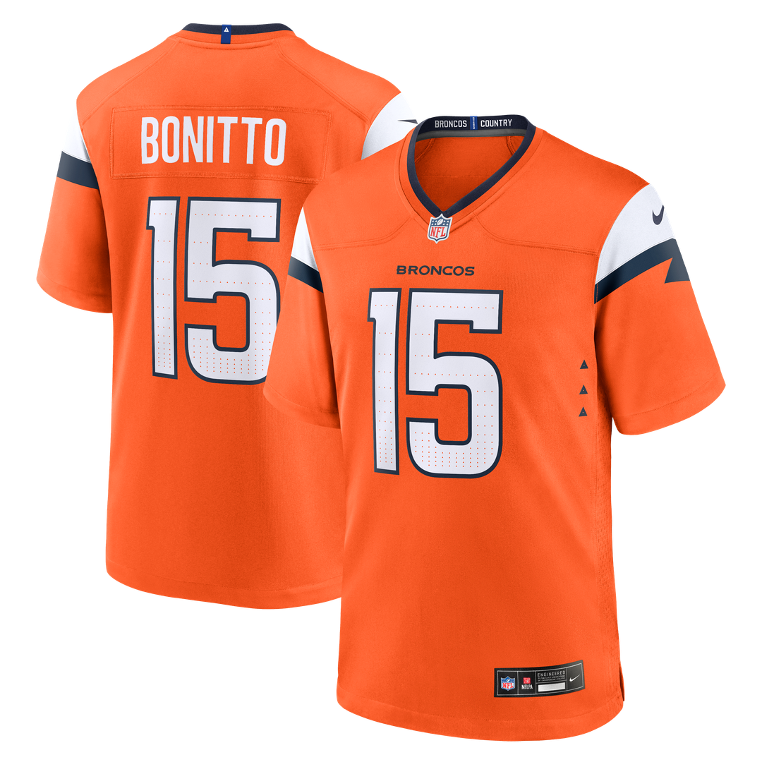 Nik Bonitto Denver Broncos Nike Alternate Game Jersey -  Navy