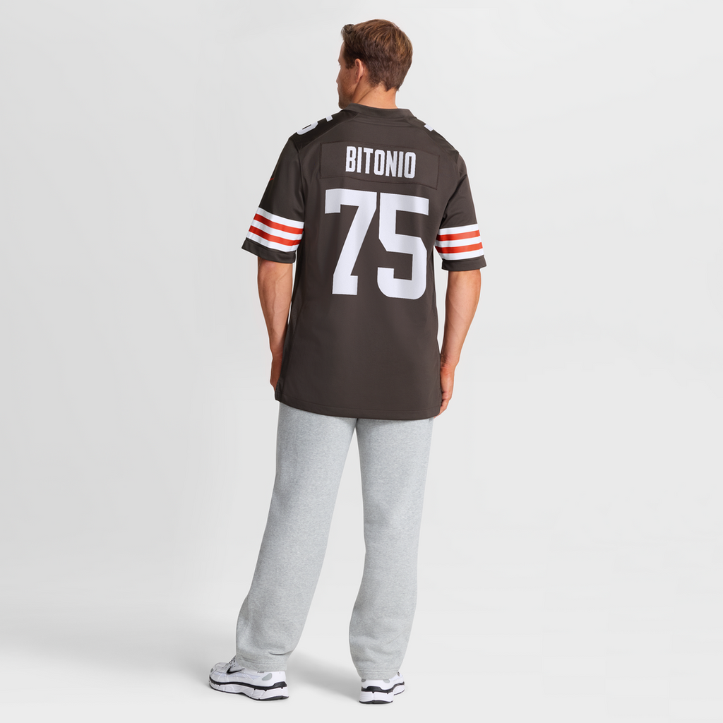 Joel Bitonio Cleveland Browns Nike Game Jersey - Brown
