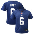 Jaxson Dart New York Giants Nike Infant Team Game Jersey - Royal