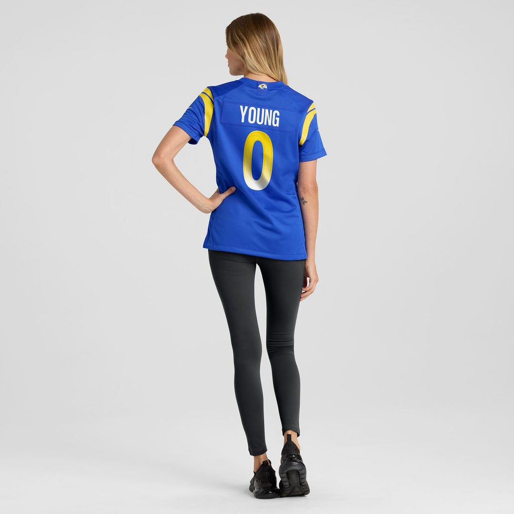 Byron Young Los Angeles Rams Nike Women's Home Game Jersey - Royal