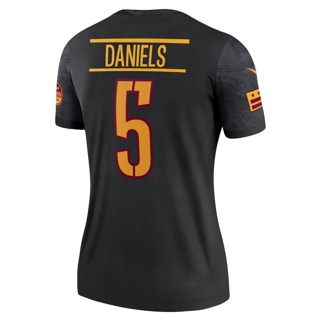 Jayden Daniels Washington Commanders Nike Women's Legend Player Performance Top -  Burgundy