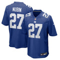 Tyler Nubin New York Giants Nike Team Game Jersey -  Royal