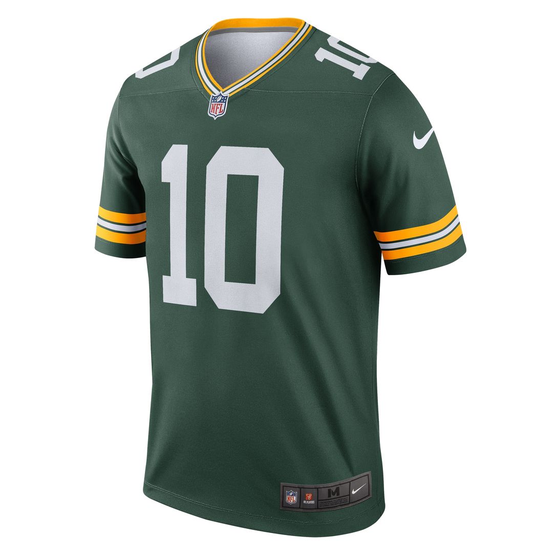 Jordan Love Green Bay Packers Nike  Legend Player Performance Top - Green