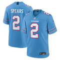 Tyjae Spears Tennessee Titans Nike Game Jersey - Light Blue
