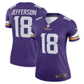 Justin Jefferson Minnesota Vikings Nike Women's Legend Player Performance Top -  Purple