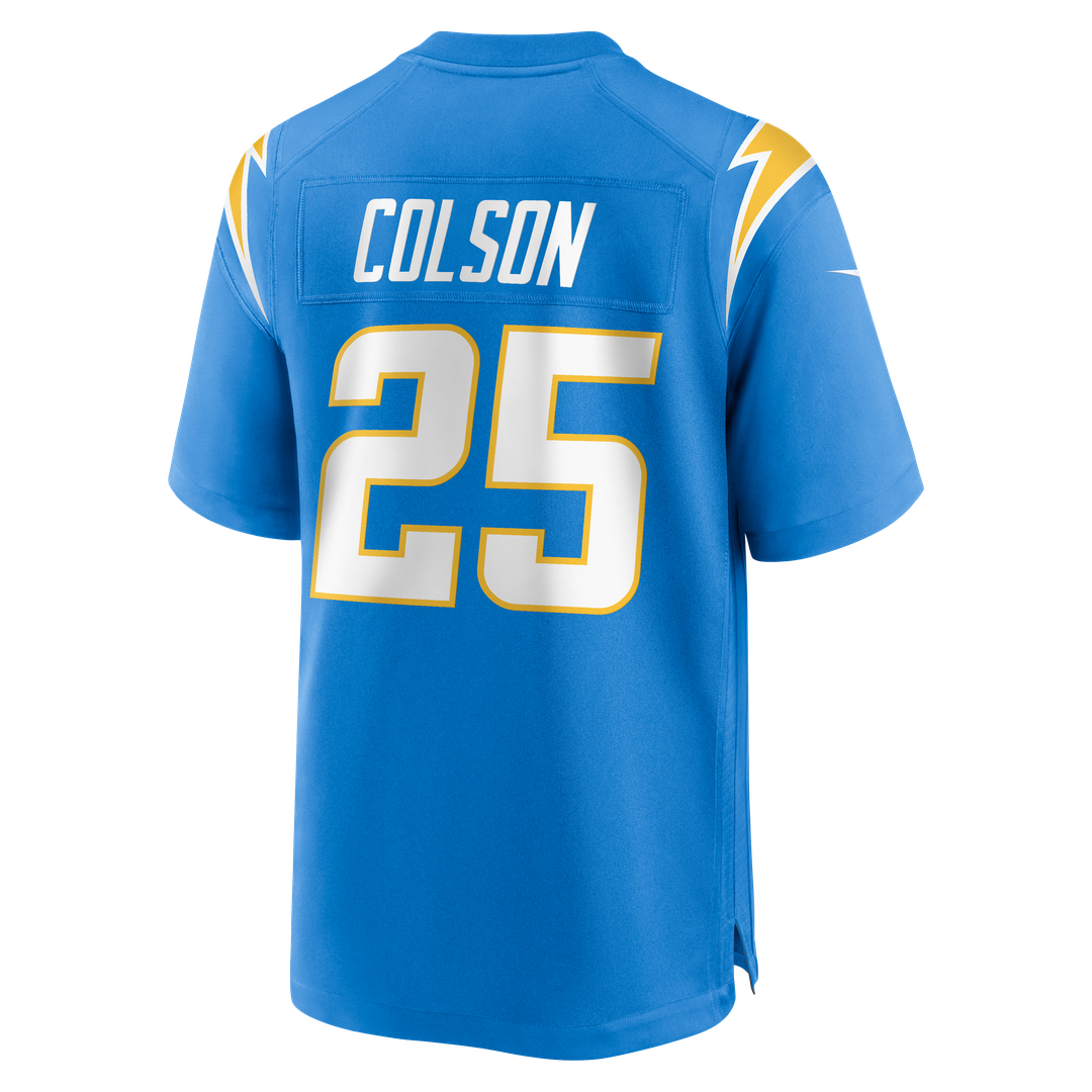 Junior Colson Los Angeles Chargers Nike Team Game Jersey -  Powder Blue