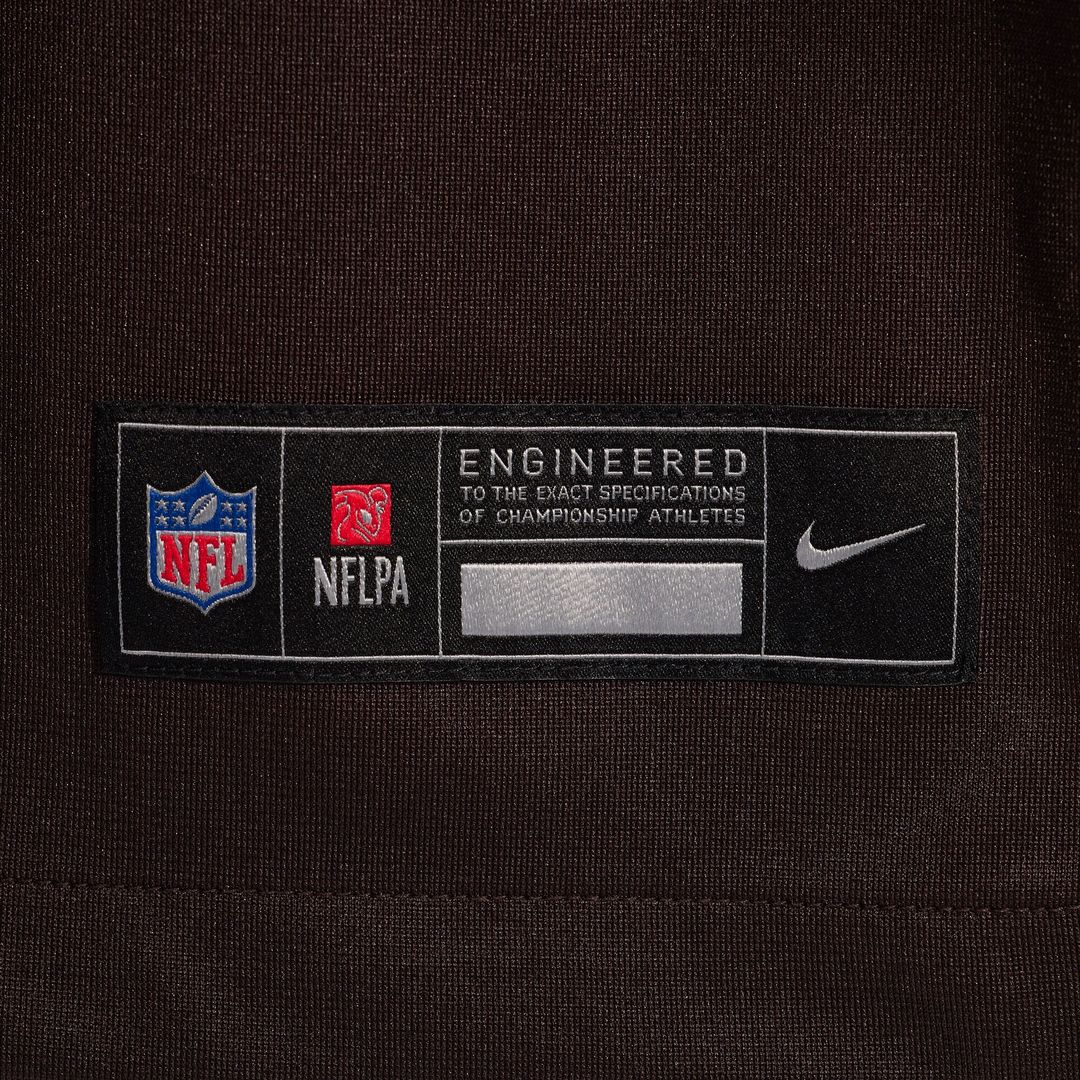 Dawand Jones Cleveland Browns Nike Team Game Jersey -  Brown