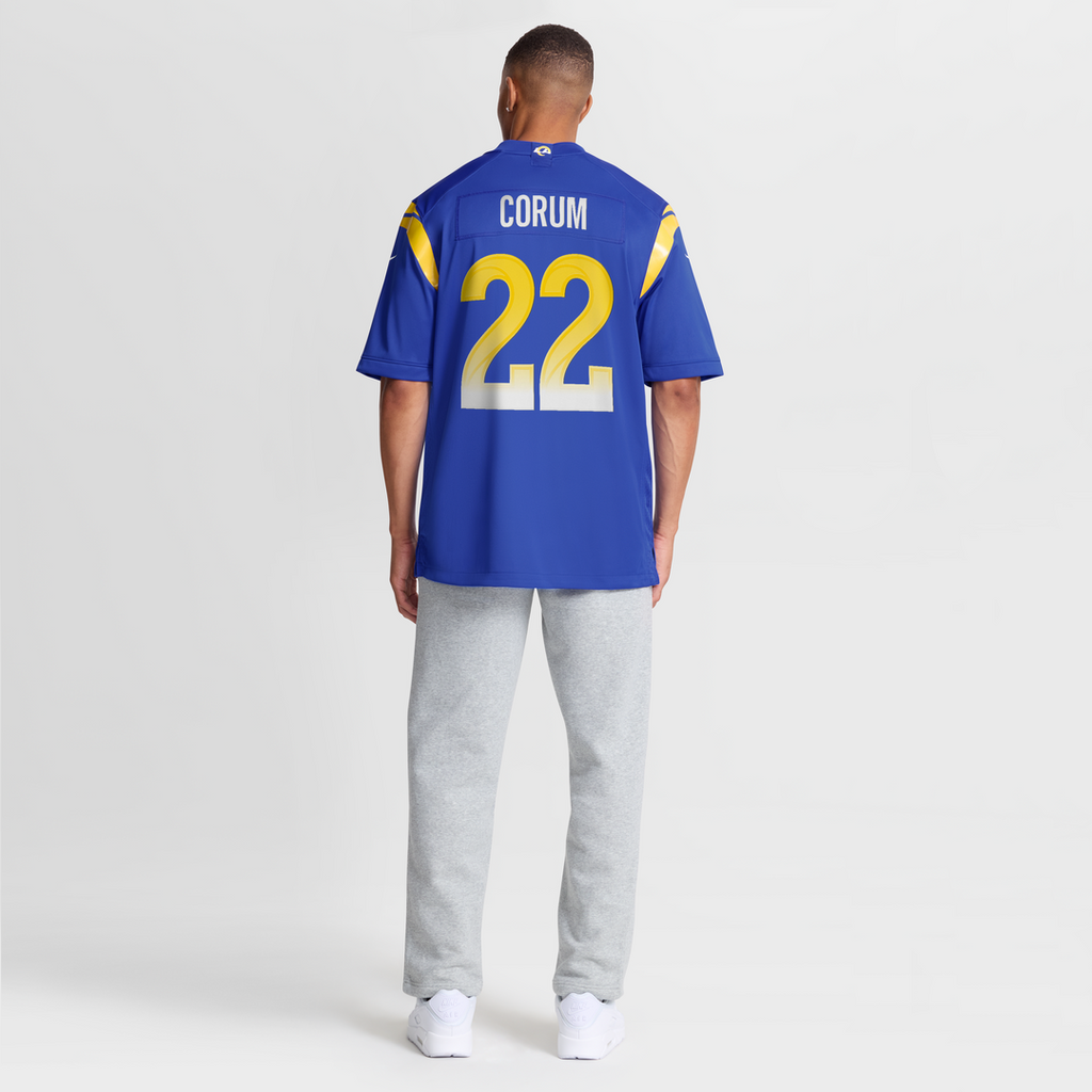 Blake Corum Los Angeles Rams Nike  Game Player Jersey - Royal