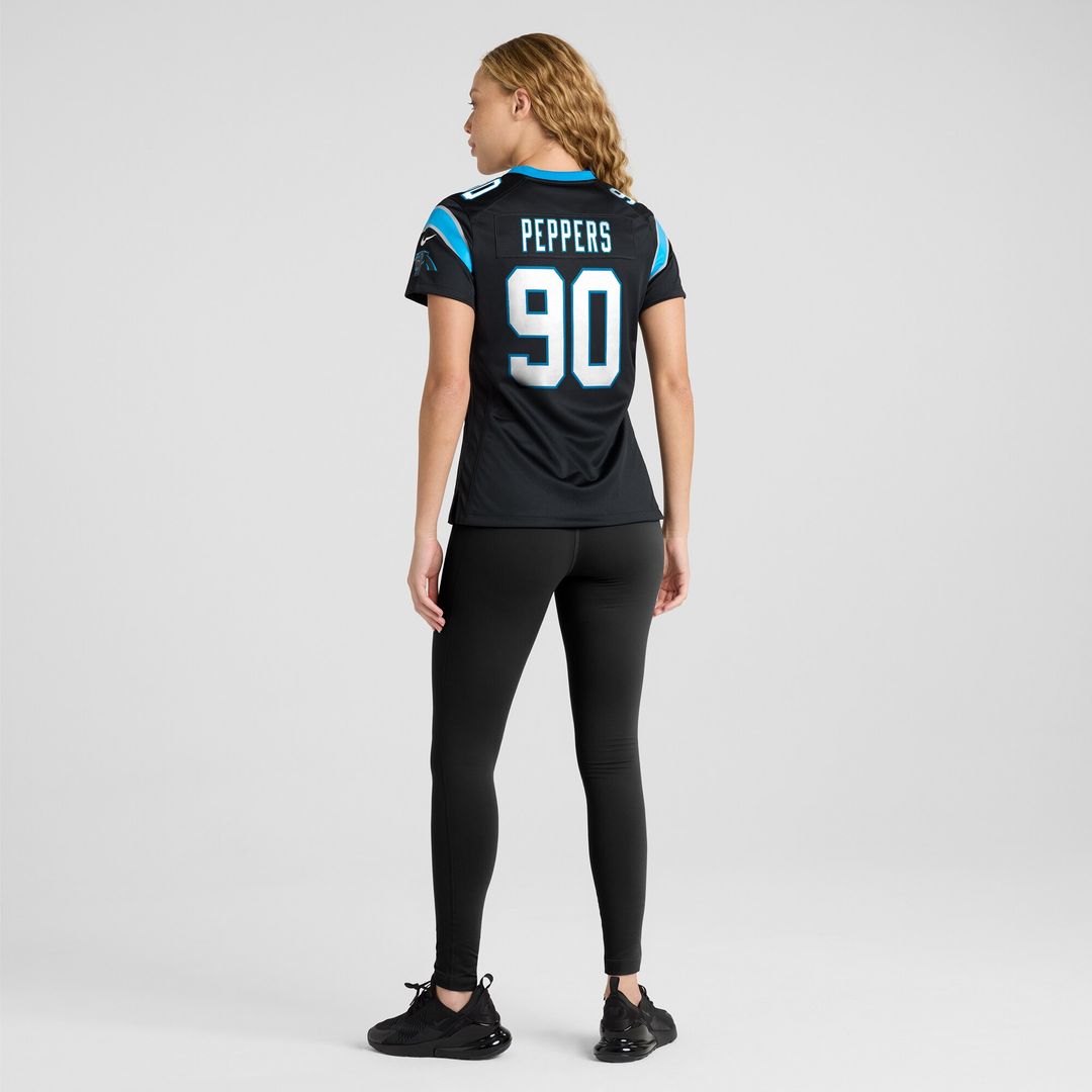 Julius Peppers Carolina Panthers Nike Women's Retired Player Game Jersey - Black