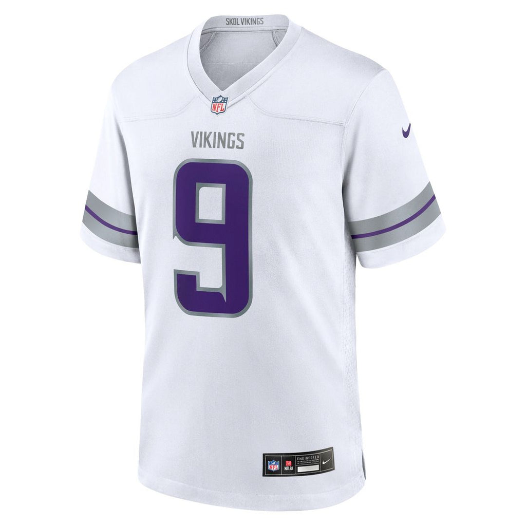 J.J. McCarthy Minnesota Vikings Nike Youth Game Jersey - Purple
