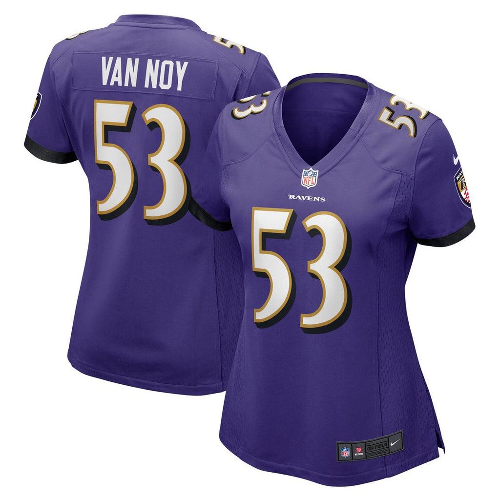 Kyle Van Noy Baltimore Ravens Nike Women's  Game Jersey -  Purple