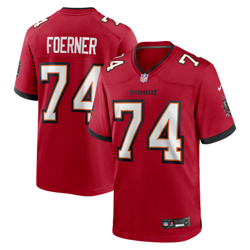 Marshall Foerner Tampa Bay Buccaneers Nike Team Game Jersey - Red