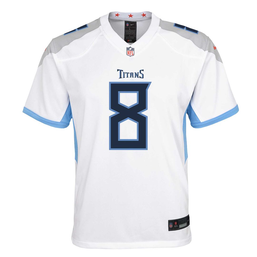Will Levis Tennessee Titans Nike Youth Game Jersey - Light Blue