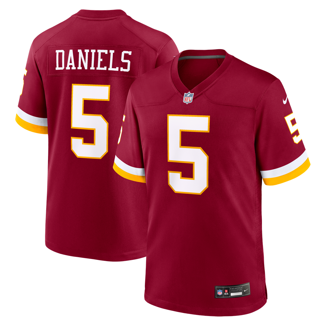 Jayden Daniels Washington Commanders Nike Game Super Bowl Era Jersey - White