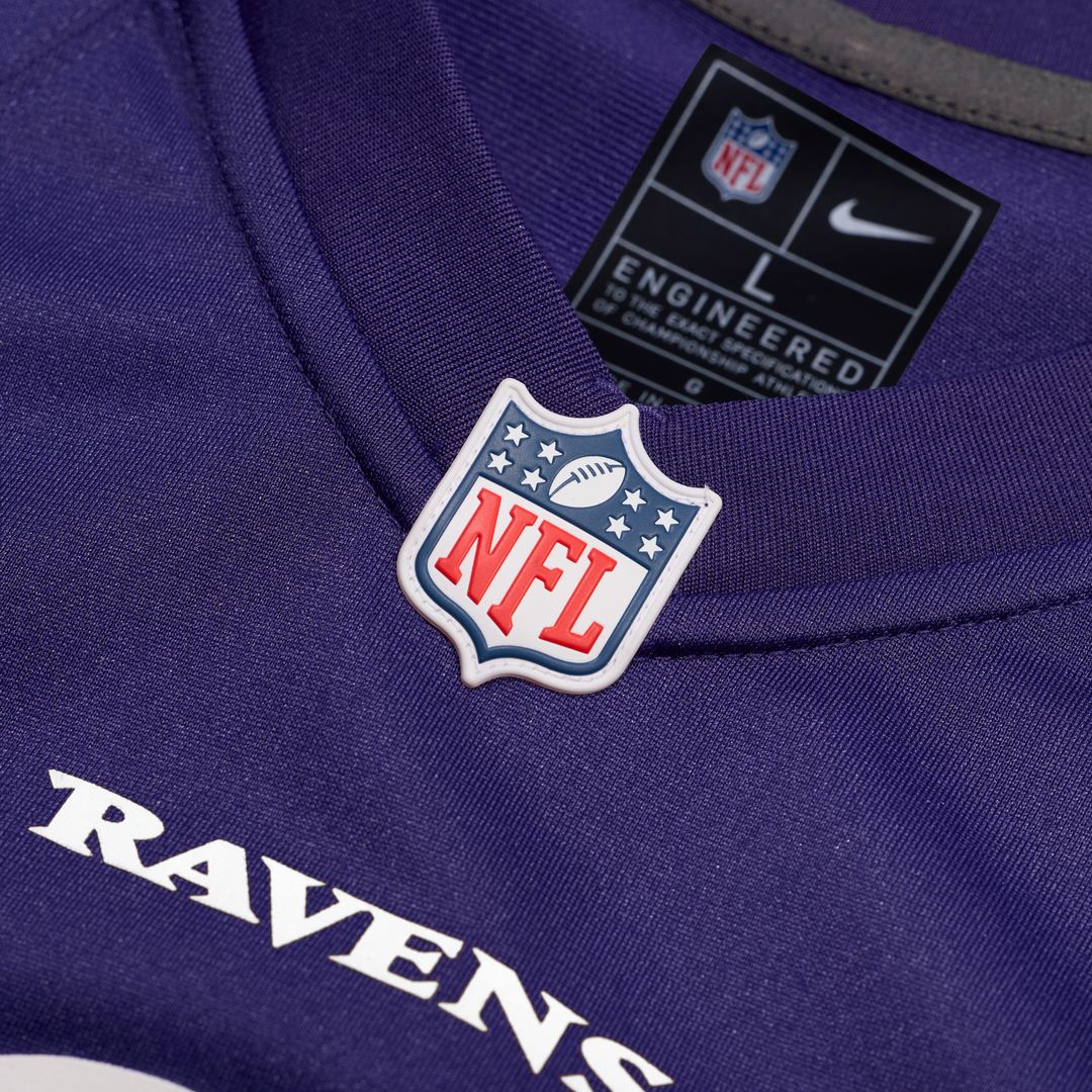 Cornelius Johnson Baltimore Ravens Nike Team Game Jersey -  Purple