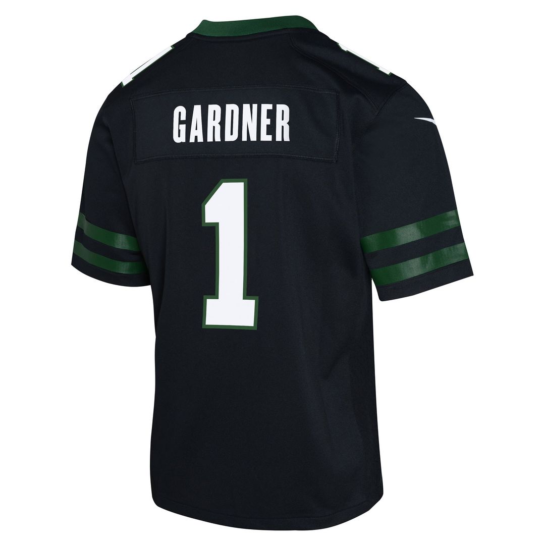 Ahmad Sauce Gardner New York Jets Nike Youth Game Jersey - Green