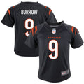 Joe Burrow Cincinnati Bengals Nike Infant Team  Player Game Jersey - Black