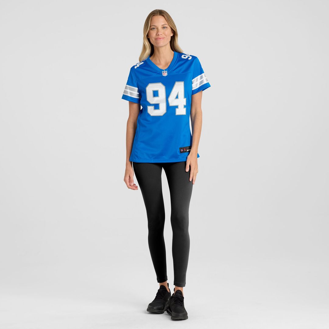 Mekhi Wingo Detroit Lions Nike Women's Team Game Jersey -  Blue