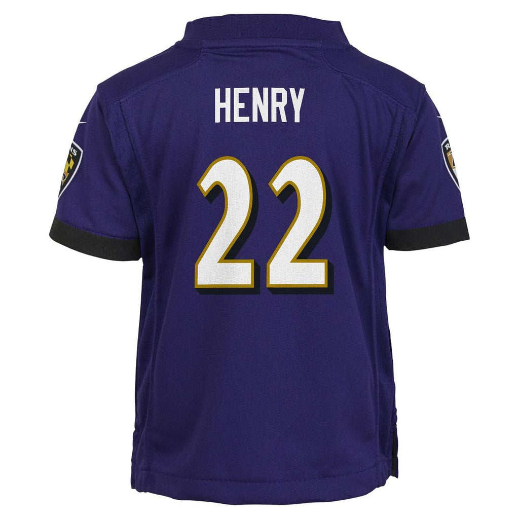 Derrick Henry Baltimore Ravens Nike Toddler Game Jersey - Purple