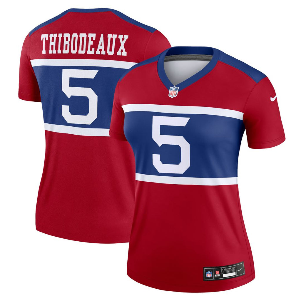 Kayvon Thibodeaux New York Giants Nike Women's Alternate Legend Player Performance Top -  Red