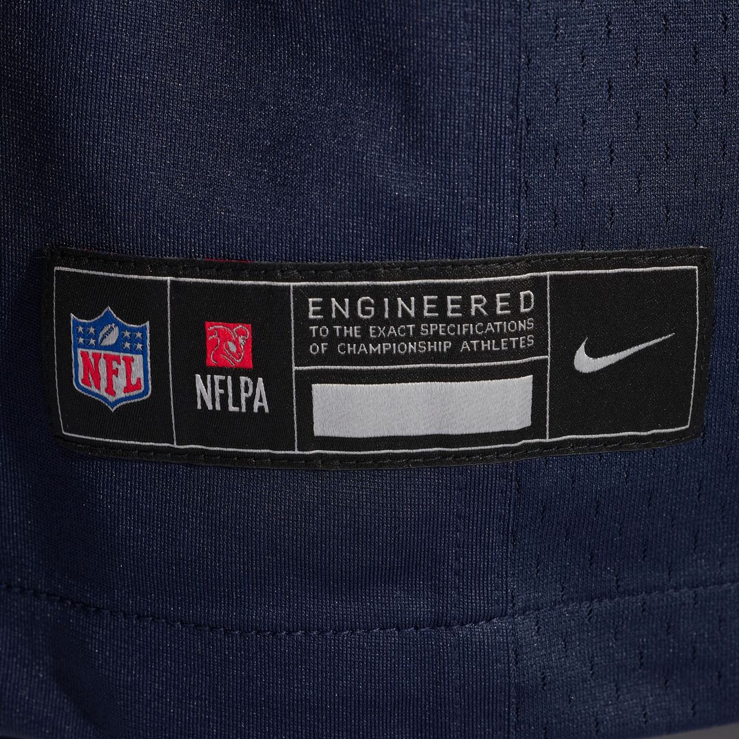 Joe Thuney Chicago Bears Nike Team Game Jersey -  Navy