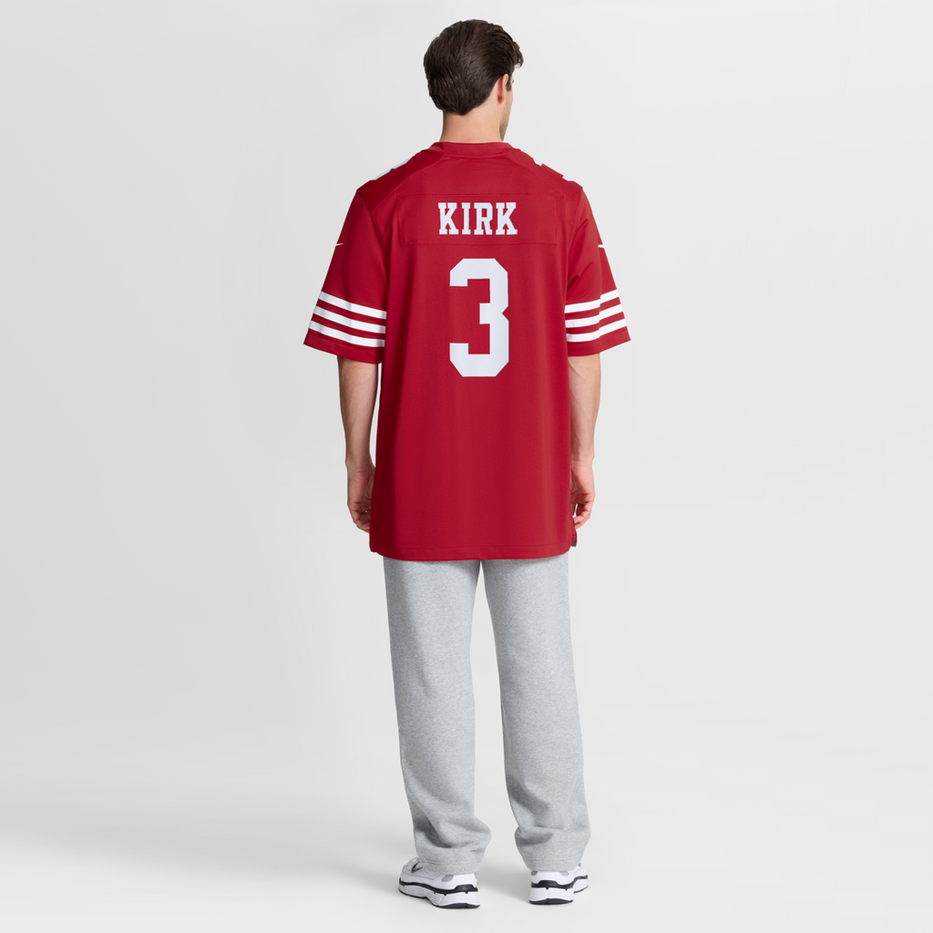 Christian Kirk San Francisco 49ers Nike Team Game Jersey -  Scarlet