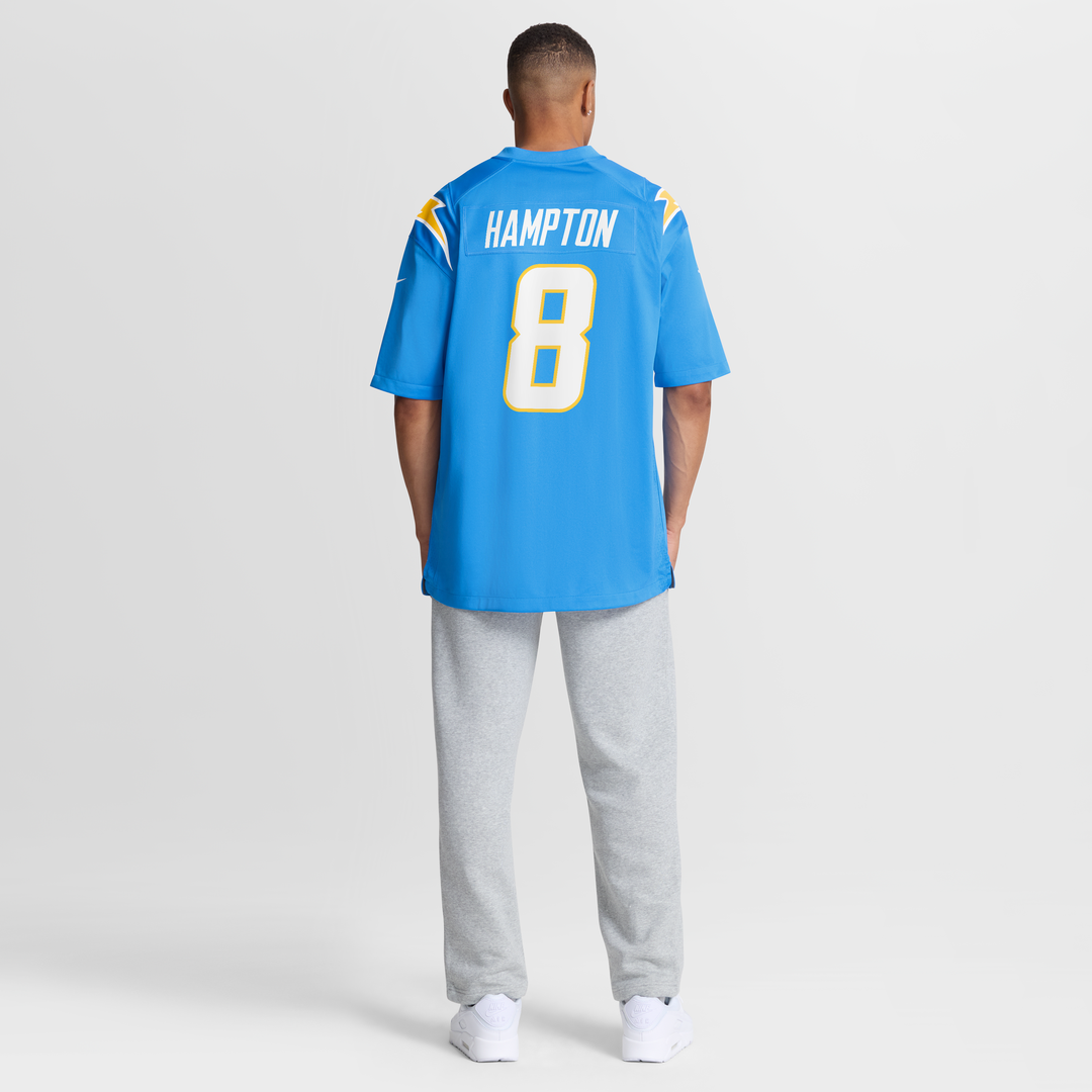 Omarion Hampton Los Angeles Chargers Nike Alternate Super Chargers Game Player Jersey - Navy