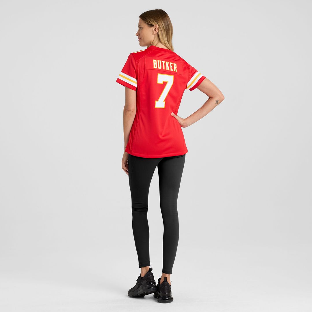Harrison Butker Kansas City Chiefs Nike Women's Game Jersey - Red