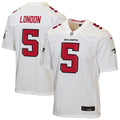 Drake London Atlanta Falcons Nike Youth Game Jersey - White