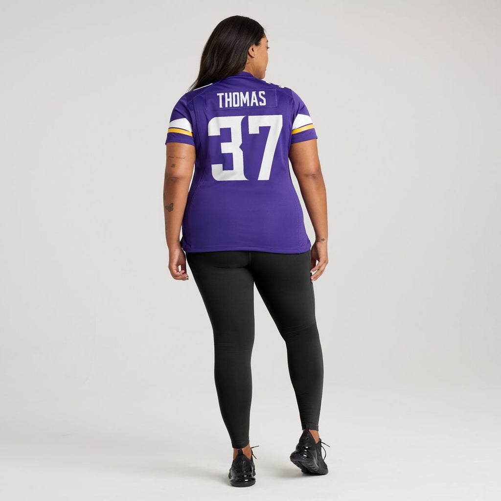 Tavierre Thomas Minnesota Vikings Nike Women's Team Game Jersey -  Purple