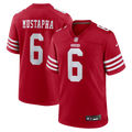 Malik Mustapha San Francisco 49ers Nike  Game Jersey -  Scarlet